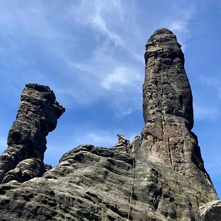 Дом отдыха Malepartus Saechsische Schweiz Bad Gottleuba-Berggiesshuebel